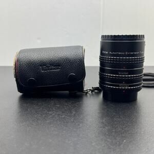 Vivitar Automatic Extension Tube With Case AT-22 36mm 20mm 12mm Pentax K-Mount